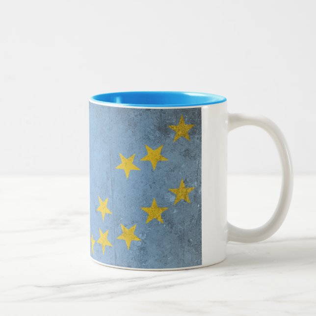 Tasse 2 Couleurs Tuvalu (Droit)