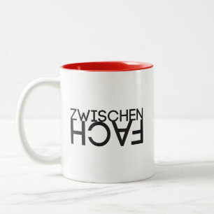 Tasse 2 Couleurs Type de voix zwischen à l'envers