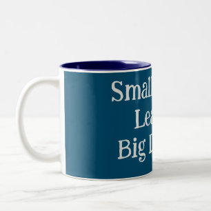 Tasse 2 Couleurs Typographie moderne Citation de texte inspiré Homm