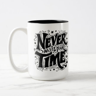 Tasse 2 Couleurs Typographie motivationnelle