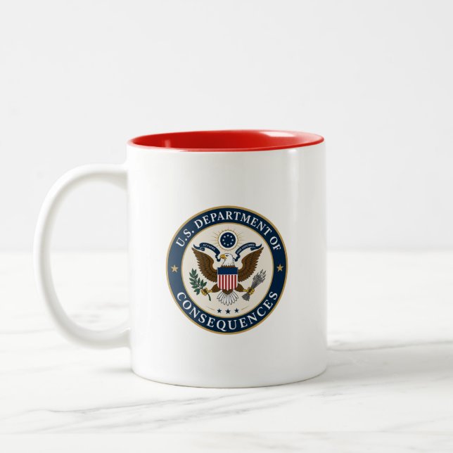 TASSE 2 COULEURS U.S.D.O.C  (Gauche)