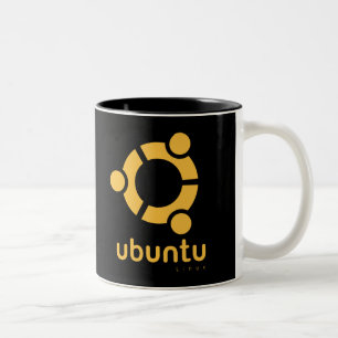 Tasse 2 Couleurs Ubuntu Linux Open Source