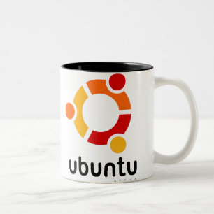 Tasse 2 Couleurs Ubuntu Linux Open Source