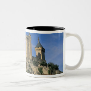 Tasse 2 Couleurs UE, France, Foix, Ariège, Pyrénées. Château