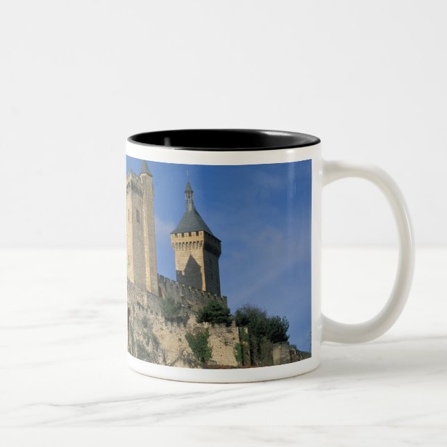 Tasse 2 Couleurs UE, France, Foix, Ariège, Pyrénées. Château (Droit)