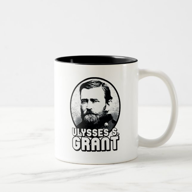 Tasse 2 Couleurs Ulysses S. Grant (Droit)