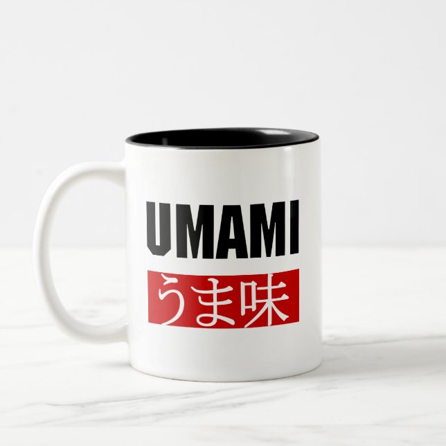 TASSE 2 COULEURS UMAMI う ま 味 (Gauche)