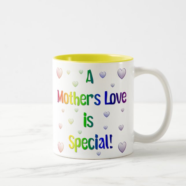 Tasse 2 Couleurs Un amour de mère est spécial (Droit)