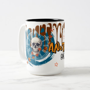 Tasse 2 Couleurs Un autre jour, une autre décomposition – Horloge c