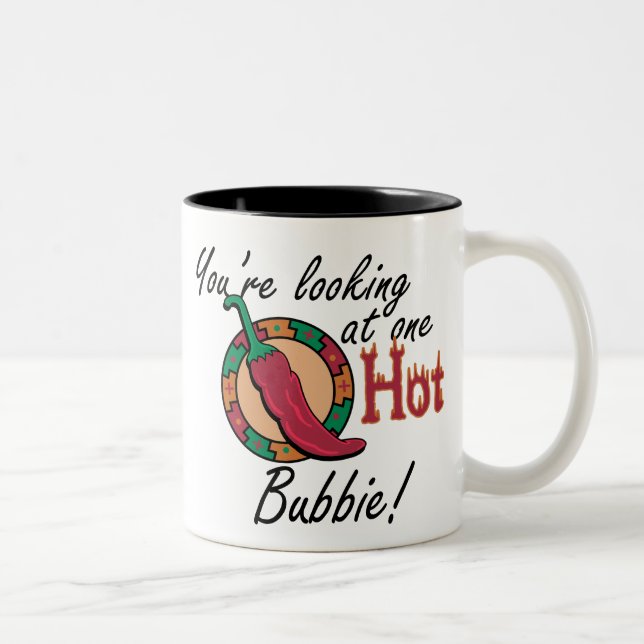 Tasse 2 Couleurs Un Bubbie chaud (Droit)