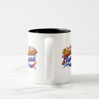 Tasse 2 Couleurs Un cadeau unique, coloré animal empreinte de patte