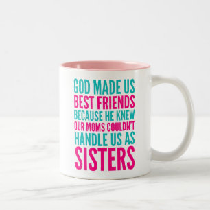 TASSE 2 COULEURS UN DIEU A FAIT DES MEILLEURS AMIS DES USA PARCE