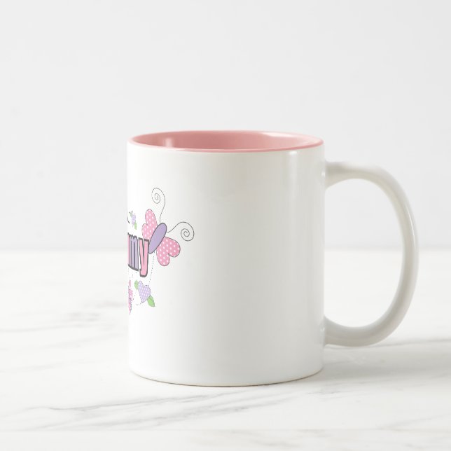 Tasse 2 Couleurs Un d'un Grammy aimable (Droit)