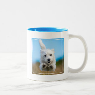 Tasse 2 Couleurs Un fonctionnement des montagnes occidental mignon