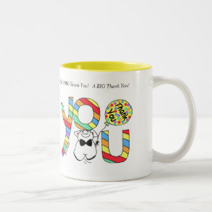 Tasse 2 Couleurs "Un GRAND Merci ! "Tasse