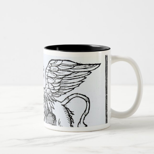 Tasse 2 Couleurs Un griffon (Droit)