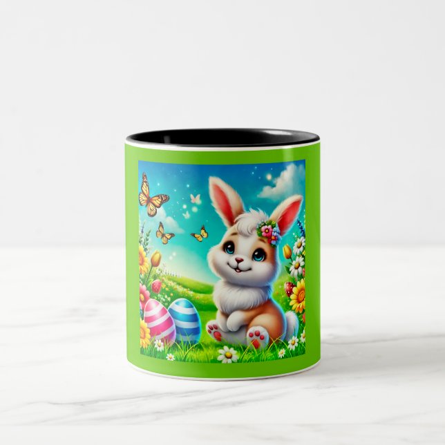 Tasse 2 Couleurs Un hais heureux (Centre)
