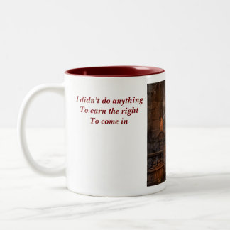 Tasse 2 Couleurs Un homme au milieu de l'énigme