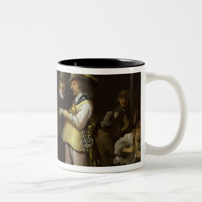 Tasse 2 Couleurs Un intérieur de corps de garde (Droit)