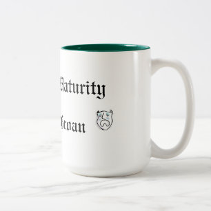Tasse 2 Couleurs Un jeu de mots à maturité est un grognement total