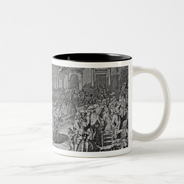 Tasse 2 Couleurs Un monument consacré à la postérité, 1720 (Droit)