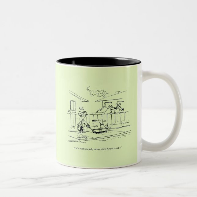 Tasse 2 Couleurs Un nouveau tour (Droit)