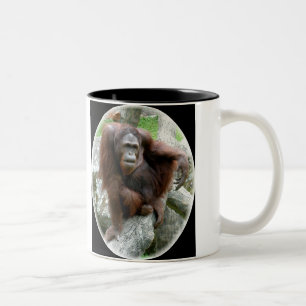 Tasse 2 Couleurs Un orang-outan très bel
