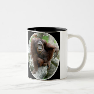 Tasse 2 Couleurs Un orang-outan très bel
