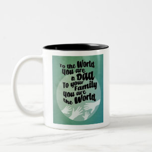 Tasse 2 Couleurs Un papa aimant