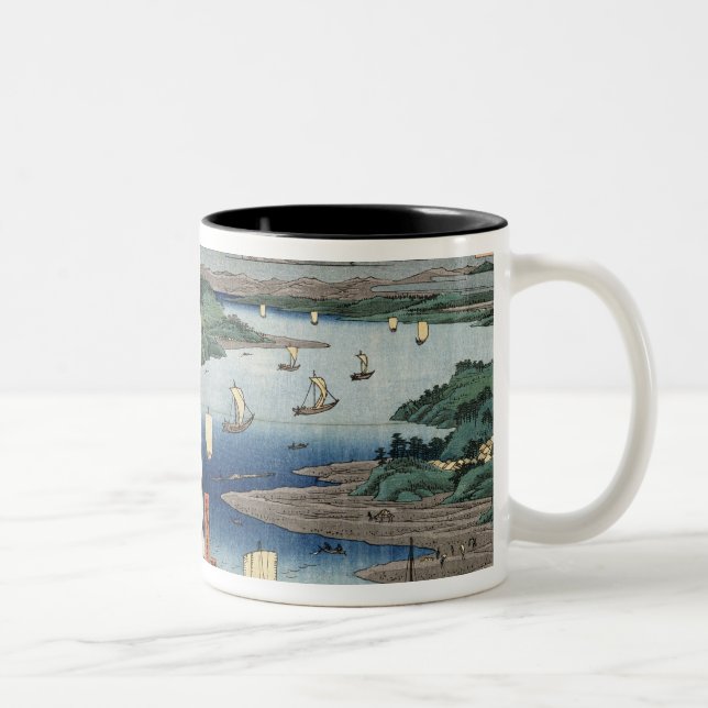 Tasse 2 Couleurs Un paysage et un paysage marin (Droit)