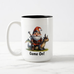 Tasse 2 Couleurs Un petit guerrier nome Poster avec son dragon