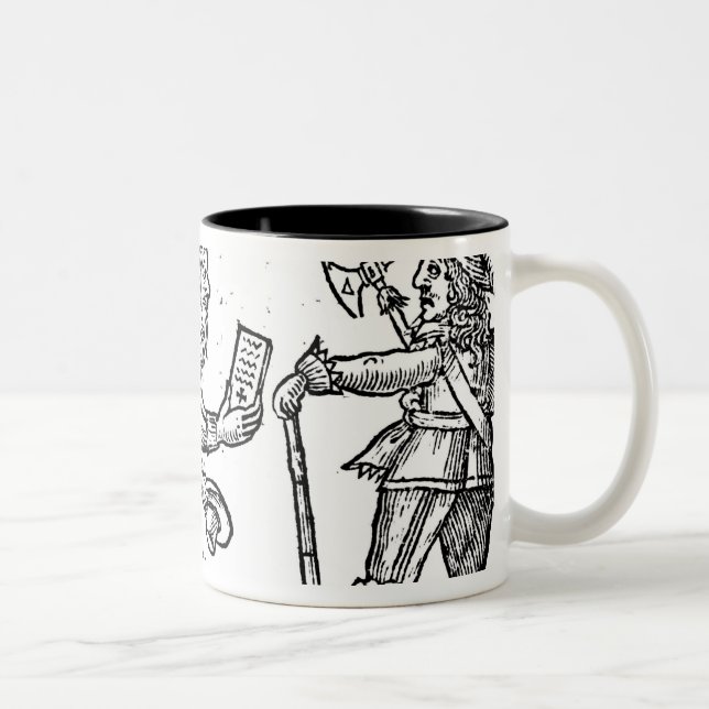Tasse 2 Couleurs Un Scotsman pétitionnant Charles I (Droit)