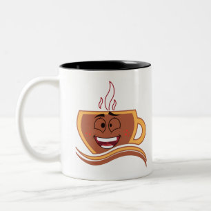 Tasse 2 Couleurs Un vrai caféinomane
