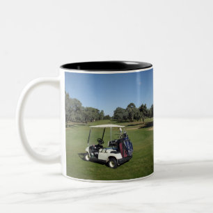 Tasse 2 Couleurs Une Bonne Journée De Golf,