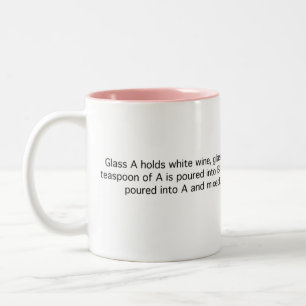 Tasse 2 Couleurs Une cuillère à café de vins