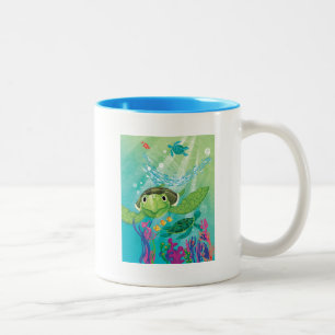 Tasse 2 Couleurs Une délivrance de tortue de mer