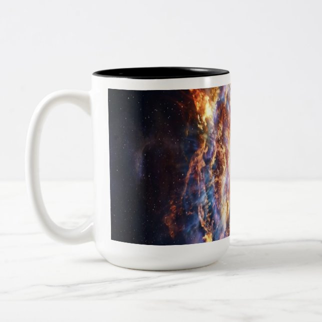 Tasse 2 Couleurs Une étoile devenant supernova (Gauche)
