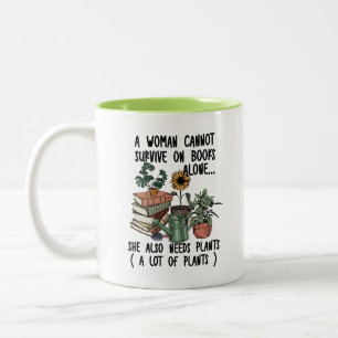 Tasse 2 Couleurs Une Femme Ne Peut Survivre