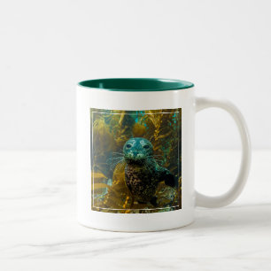 Tasse 2 Couleurs Une forêt curieuse Santa Barbara de varech de