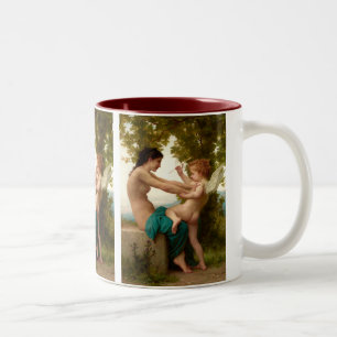 Tasse 2 Couleurs Une Jeune Fille Se Défendant Contre Eros