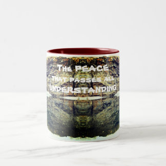 Tasse 2 Couleurs Une paix qui passe par la compréhension de l'inspi