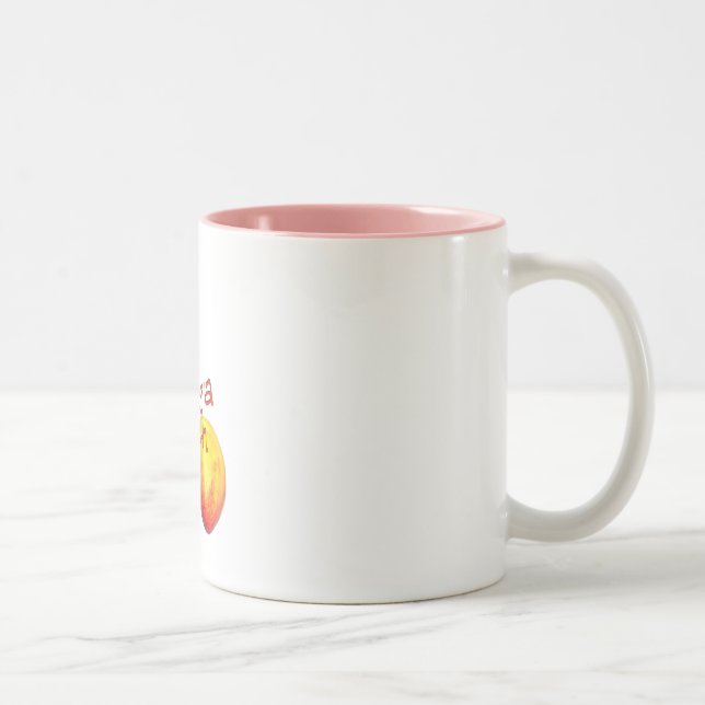Tasse 2 Couleurs Une pêche fine de la Géorgie (Droit)