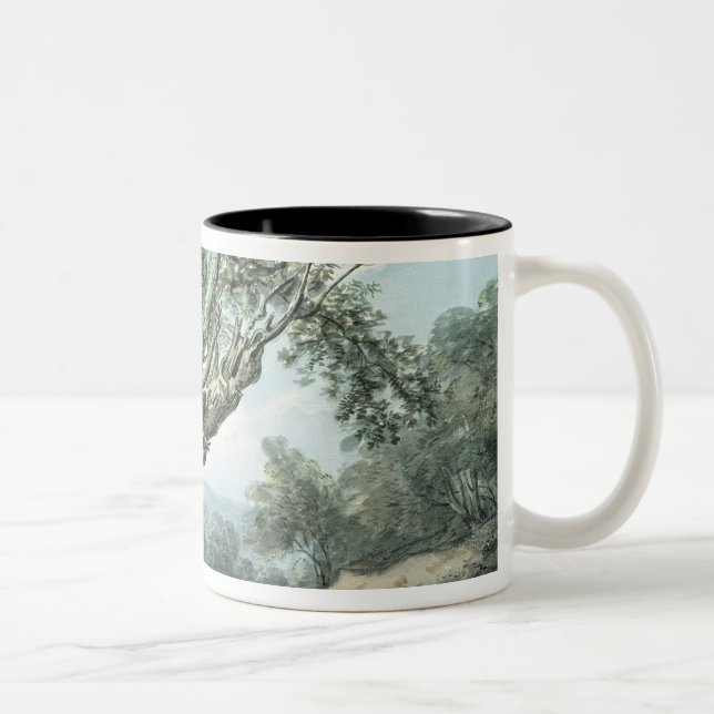 Tasse 2 Couleurs Une route par la forêt de Windsor (Droit)