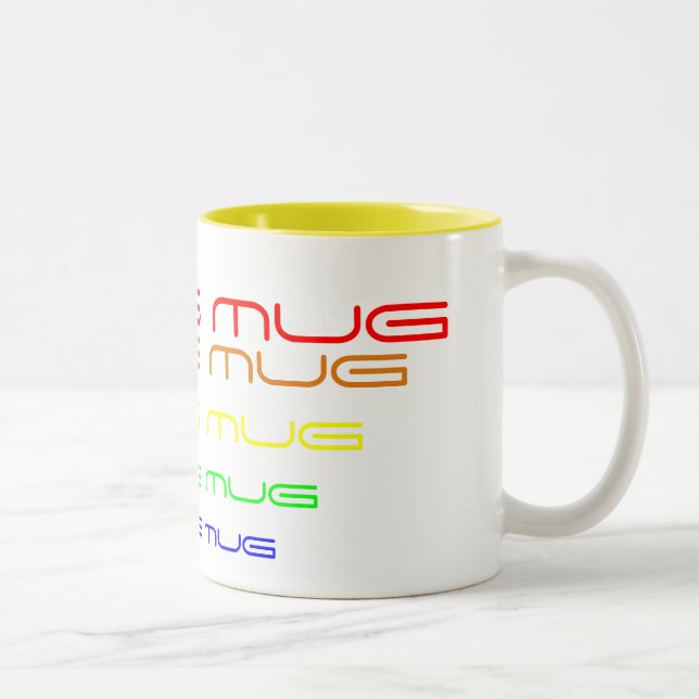 Tasse 2 Couleurs Une tasse pour la maman dans des couleurs (Droit)