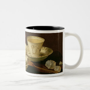 Tasse 2 Couleurs Une théière de Yixing et une porcelaine chinoise
