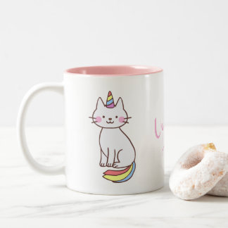 Tasse 2 Couleurs Unicorn Kitty