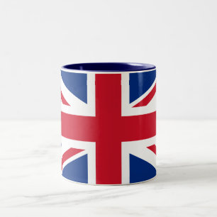 Tasse 2 Couleurs Union Jack Royaume-Uni