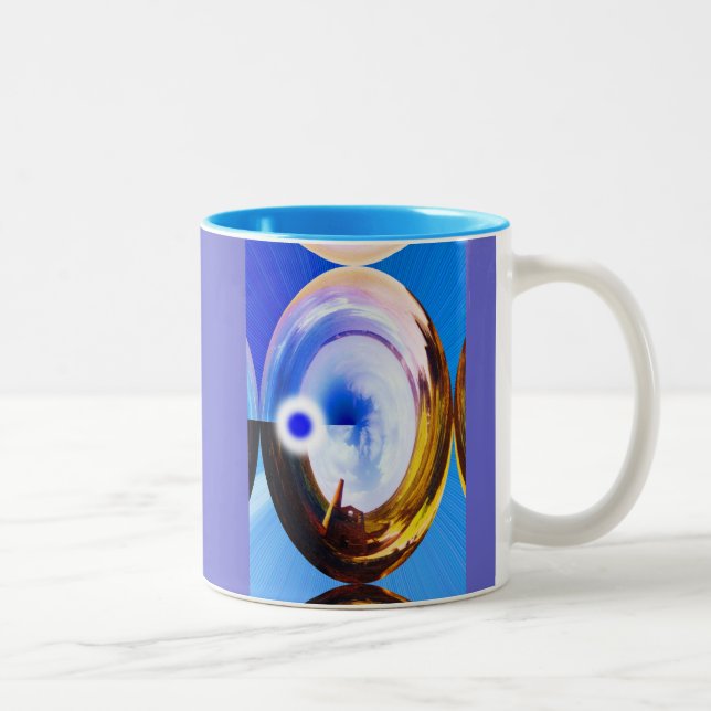 Tasse 2 Couleurs Univers parallèle (Droit)