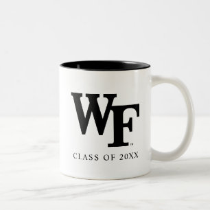 Tasse 2 Couleurs Université Wake Forest   WF