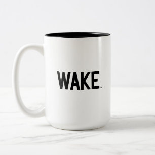 Tasse 2 Couleurs Université Wake Forest   Wordmark Wake
